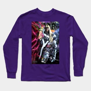 The God of Thunder, the hammer and the infinity power Long Sleeve T-Shirt